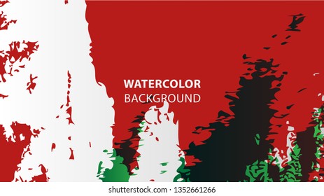Splatter Abstract background template - vector file
