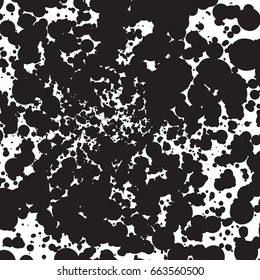Splatter background. Black calligraphy ink splats. Spray paint drops. ink blow explosion.