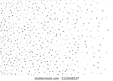 Splatter background. Black glitter blow explosion and splats on white. Grainy grunge abstract texture on a white background. Black ink blow. Random polka dot. Vector illustration