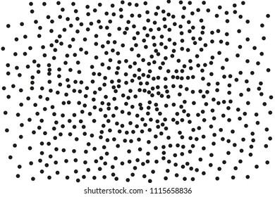 Splatter background. Black glitter blow explosion and splats on white. Grainy grunge abstract texture on a white background. Black ink blow. Random polka dot. Vector illustration