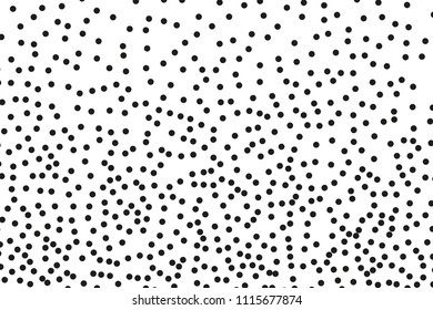 Splatter background. Black glitter blow explosion and splats on white. Grainy grunge abstract texture on a white background. Black ink blow. Random polka dot. Vector illustration