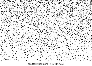Splatter background. Black glitter blow explosion and splats on white. Grunge texture. Abstract grainy isolated grungy effect. Grain overlay. Dusty dirty black surface. Distress design elements.