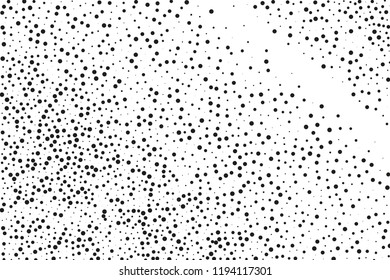 Splatter background. Black glitter blow explosion and splats on white. Grunge texture. Abstract grainy isolated grungy effect. Grain overlay. Dusty dirty black surface. Distress design elements.