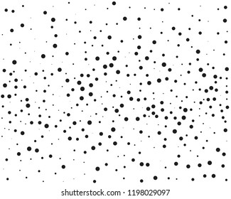 Splatter background. Black glitter blow explosion and splats on white. Grunge texture. Abstract grainy isolated grungy effect. Grain overlay. Dusty dirty black surface. Distress design elements.