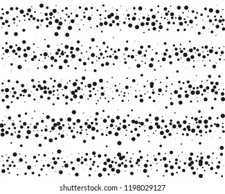 Splatter background. Black glitter blow explosion and splats on white. Grunge texture. Abstract grainy isolated grungy effect. Grain overlay. Dusty dirty black surface. Distress design elements.