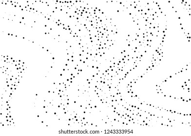 Splatter background. Black glitter blow explosion and splats on white. Grunge texture. Abstract grainy isolated grungy effect. Grain overlay. Dusty dirty black surface. Distress design elements.