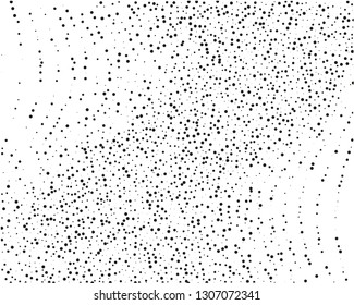 Splatter background. Black glitter blow explosion and splats on white. Grunge texture. Elegant pattern with black polka dots of small and large scale. Vector illustration