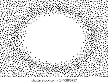 Splatter background. Black glitter blow explosion and splats on white. Grunge texture. Abstract grainy isolated grungy effect. Grain overlay. Dusty dirty black surface. Distress design