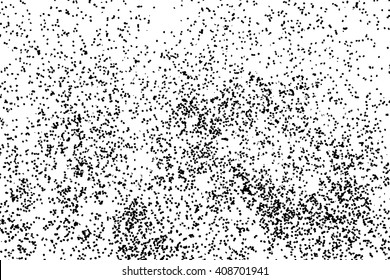 Splatter background. Black glitter blow explosion and splats on white background. Sprinkles spray drops. Grunge sparkles, blots and splashes. Grungy distress texture.