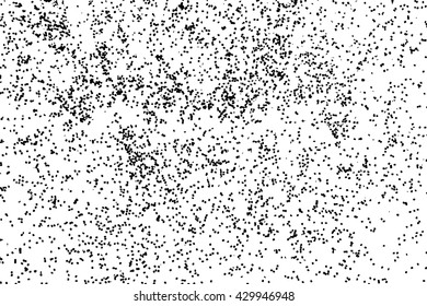 Splatter background. Black glitter blow explosion and splats on white. Grunge texture. Abstract grainy isolated grungy effect. Grain overlay. Dusty dirty black surface. Distress design elements. 