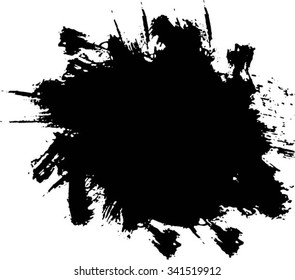 Splatter Background . Black Ink Splats . Spray Paint Splatters . Vector Paint Splats . Blots and Splashes . Grunge Ink Stains . Distress Vector Stains for Grunge Effects . Ink Splats for Design Use