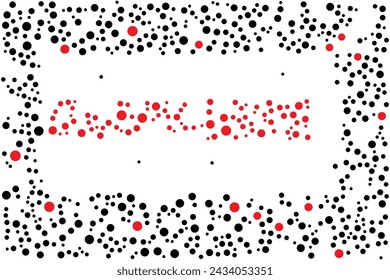 Splatter black glitter blow explosion and splats background vector.