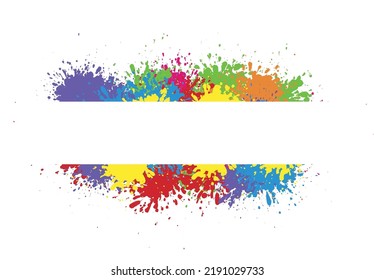 ilustración de fondo de color de bandeja diseño vectorial Eps 10