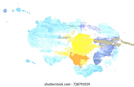 splatter Color background illustration vector design