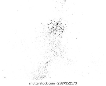 Splatter dirty distress texture illustration. Abstract black color splatter grunge texture background