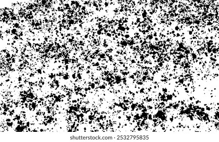 Splatter Ink Effect Texture – PNG Overlay for Posters and Flyers