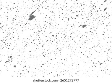 Textura grunge de tinta de pulverização em superfície de fundo branca limpa. Abstrato vintage speckle noise padrão sobreposição design. Mínima decoração artística suja.
