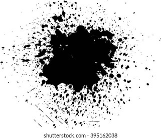 Splatter Paint Texture Distress Texture Stock Vector (Royalty Free ...