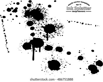 Splatter Paint Texture . Distress Texture .