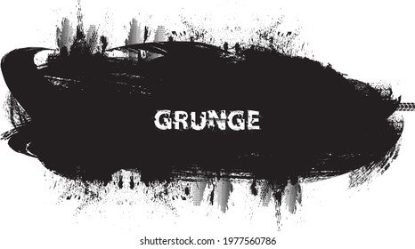 Splatter Paint Texture . Distress Grunge background . Scratch, Grain, Noise rectangle stamp . Black Spray Blot of Ink.Place illustration Over any Object to Create Grungy Effect .abstract vector.