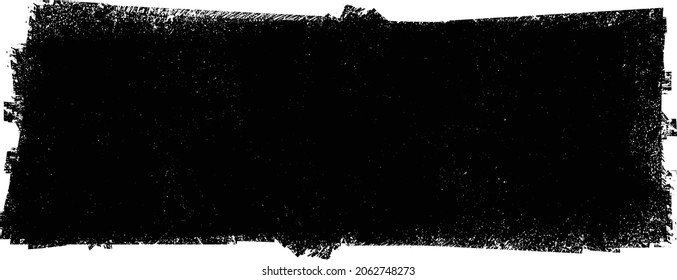 Splatter Paint Texture . Distress Grunge Background . Scratch, Grain, Noise Rectangle Stamp . Black Spray Blot Of Ink.Place Illustration Over Any Object To Create Grungy Effect .abstract Vector.