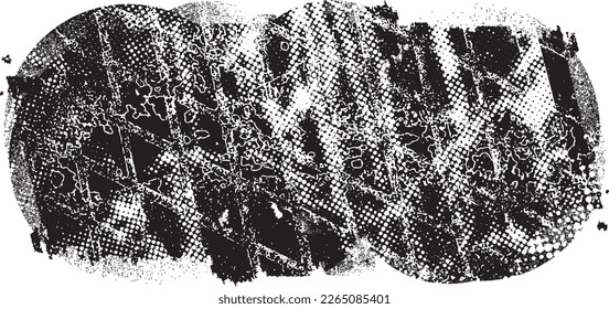 Splatter Paint Texture . Distress Grunge background . Scratch, Grain, Noise rectangle stamp . Black Spray Blot of Ink.Place illustration Over any Object to Create Grungy Effect .abstract vector.