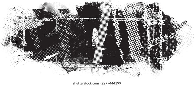 Splatter Paint Texture . Distress Grunge background . Scratch, Grain, Noise, grange stamp . Black Spray Blot of Ink.Place illustration Over any Object to Create Grungy Effect .abstract vector.