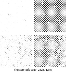 Splatter Paint Texture . Distress Grunge background . Scratch, Grain, Noise rectangle stamp . Black Spray Blot of Ink.Place illustration Over any Object to Create Grungy Effect .abstract vector.