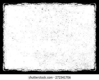 Splatter Paint Texture . Distress Grunge background . Scratch, Grain, Noise rectangle stamp . Black Spray Blot of Ink.Place illustration Over any Object to Create Grungy Effect .abstract vector.