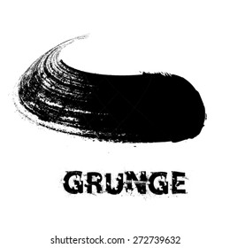 Splatter Paint Texture . Distress Grunge background . Scratch, Grain, Noise rectangle stamp . Black Spray Blot of Ink.Place illustration Over any Object to Create Grungy Effect .abstract vector.
