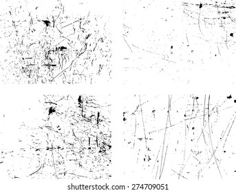 Splatter Paint Texture . Distress Grunge background . Scratch, Grain, Noise rectangle stamp . Black Spray Blot of Ink.Place illustration Over any Object to Create Grungy Effect .abstract vector.