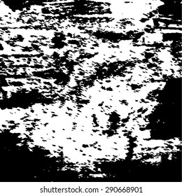 Splatter Paint Texture . Distress Grunge background . Scratch, Grain, Noise rectangle stamp . Black Spray Blot of Ink.Place illustration Over any Object to Create Grungy Effect .abstract vector