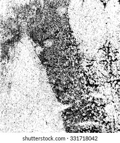 Splatter Paint Texture . Distress Grunge background . Scratch, Grain, Noise rectangle stamp . Black Spray Blot of Ink.Place illustration Over any Object to Create Grungy Effect .abstract vector