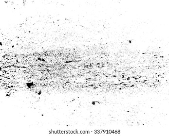 Splatter Paint Texture . Distress Grunge background . Scratch, Grain, Noise rectangle stamp . Black Spray  Blot of Ink.Place illustration Over any Object  to Create Grungy Effect .abstract  vector.