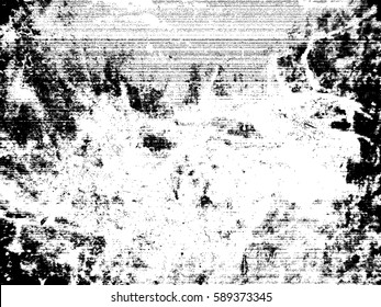 Splatter Paint Texture . Distress Grunge background . Scratch, Grain, Noise rectangle stamp . Black Spray Blot of Ink.Place illustration Over any Object to Create rough Grungy Effect .abstract vector.
