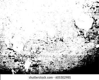 Splatter Paint Texture . Distress Grunge background . Scratch, Grain, Noise rectangle stamp . Black Spray Blot of Ink.Place illustration Over any Object to Create rough Grungy Effect .abstract vector.