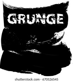 Splatter Paint Texture . Distress Grunge background . Scratch, Grain, Noise rectangle stamp . Black Spray Blot of Ink.Place illustration Over any Object to Create Grungy Effect .abstract vector.