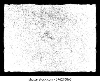 Splatter Paint Texture . Distress Grunge background . Scratch, Grain, Noise rectangle stamp . Black Spray Blot of Ink.Place illustration Over any Object to Create rough Grungy Effect .abstract vector.