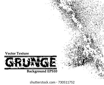 Splatter Paint Texture . Distress Grunge background . Scratch, Grain, Noise rectangle stamp . Black Spray Blot of Ink.Place illustration Over any Object to Create rough Grungy Effect .abstract vector.