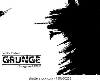 Splatter Paint Texture . Distress Grunge background . Scratch, Grain, Noise rectangle stamp . Black Spray Blot of Ink.Place illustration Over any Object to Create rough Grungy Effect .abstract vector.