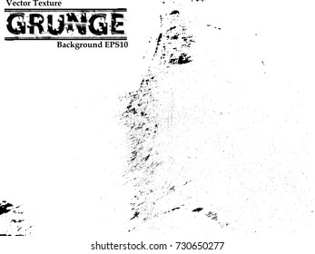 Splatter Paint Texture . Distress Grunge background . Scratch, Grain, Noise rectangle stamp . Black Spray Blot of Ink.Place illustration Over any Object to Create rough Grungy Effect .abstract vector.