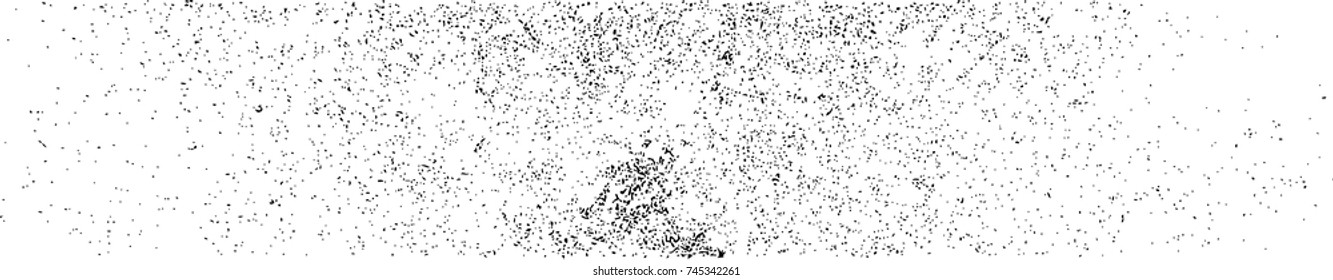 Splatter Paint Texture . Distress Grunge background . Scratch, Grain, Noise rectangle stamp . Black Spray Blot of Ink.Place illustration Over any Object to Create rough Grungy Effect .abstract vector.