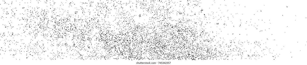 Splatter Paint Texture . Distress Grunge background . Scratch, Grain, Noise rectangle stamp . Black Spray Blot of Ink.Place illustration Over any Object to Create rough Grungy Effect .abstract vector.