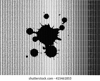 Splatter Paint Texture . Distress Texture. Halftone background