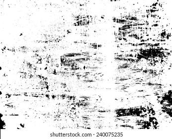 Splatter Paint Texture . Distress rough background . Scratch, Grain, Noise rectangle stamp . Black Spray Blot of Ink.Place illustration Over any Object to Create grunge Effect .abstract vector.