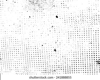 Splatter Paint Texture . Distress Rough Background . Scratch, Grain, Noise Rectangle Stamp . Black Spray Blot Of Ink.Place Illustration Over Any Object To Create Grunge Effect .abstract Vector.