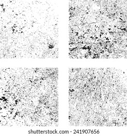 Splatter Paint Texture . Distress rough background . Scratch, Grain, Noise rectangle stamp . Black Spray Blot of Ink.Place illustration Over any Object to Create grunge Effect .abstract vector.
