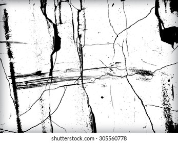 Splatter Paint Texture . Distress rough background . Scratch, Grain, Noise rectangle stamp . Black Spray Blot of Ink.Place illustration Over any Object to Create grunge Effect .abstract vector.