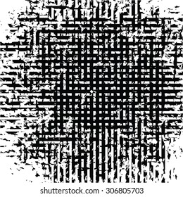 Splatter Paint Texture . Distress rough background . Scratch, Grain, Noise rectangle stamp . Black Spray Blot of Ink.Place illustration Over any Object to Create grunge Effect .abstract vector.