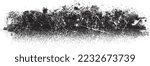 Splatter scratched Texture . Distress Grunge background . Scratch, Grain, Noise, grange stamp . Black Spray Blot of Ink.Place illustration Over any Object to Create Grungy Effect .abstract vector.